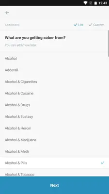 I Am Sober android App screenshot 2